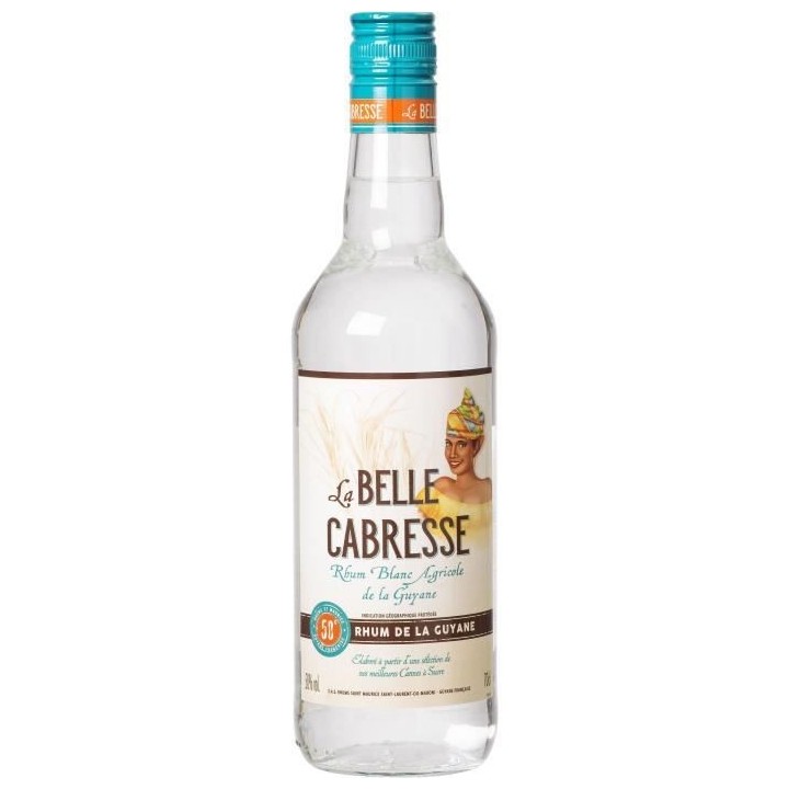 Rhum Blanc 50° 70cl Belle Cabresse