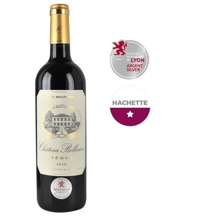 Château Bellerive 2016 Médoc Cru Bourgeois - Vin rouge de Bordeaux
