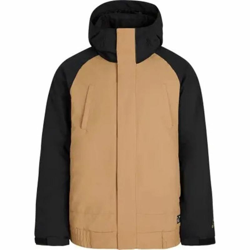 Anorak de ski Protest Malawi Noir Marron Homme