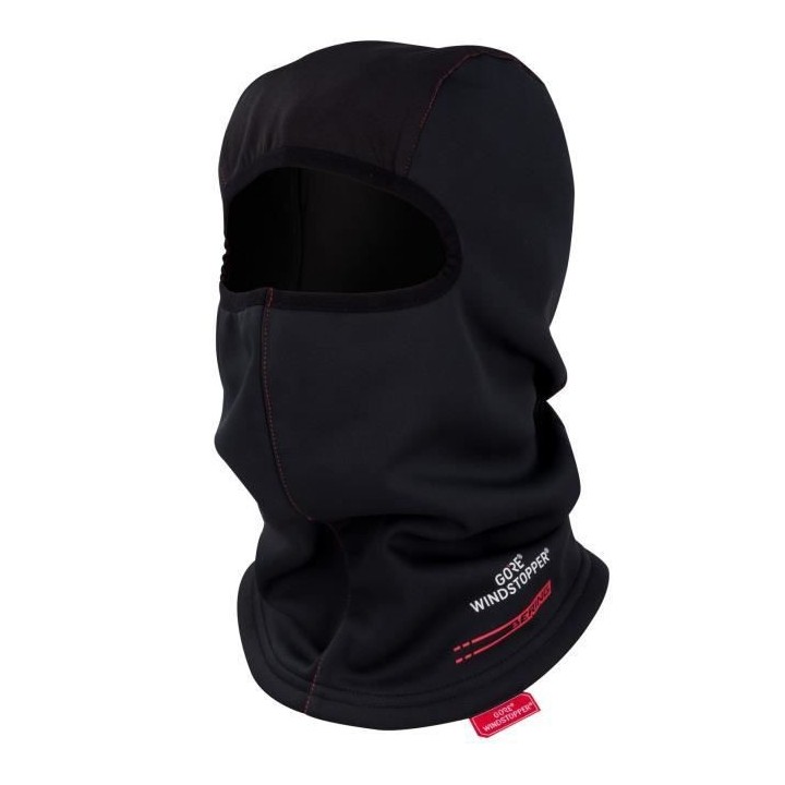 BERING Cagoule Windstopper - Noir et rouge