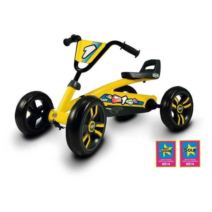 Kart a pédale Buzzy Yellow - BERG