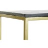 Console DKD Home Decor 100 x 40 x 77 cm Noir Doré Marbre Fer