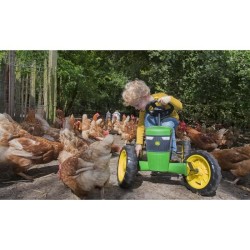 BERG Kart a pédales Buzzy John Deere - Tracteur pour Enfant Mountain 24.30.11.00