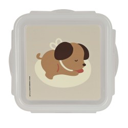 Boîte à lunch Safta Puppy 13 x 7.5 x 13 cm Beige