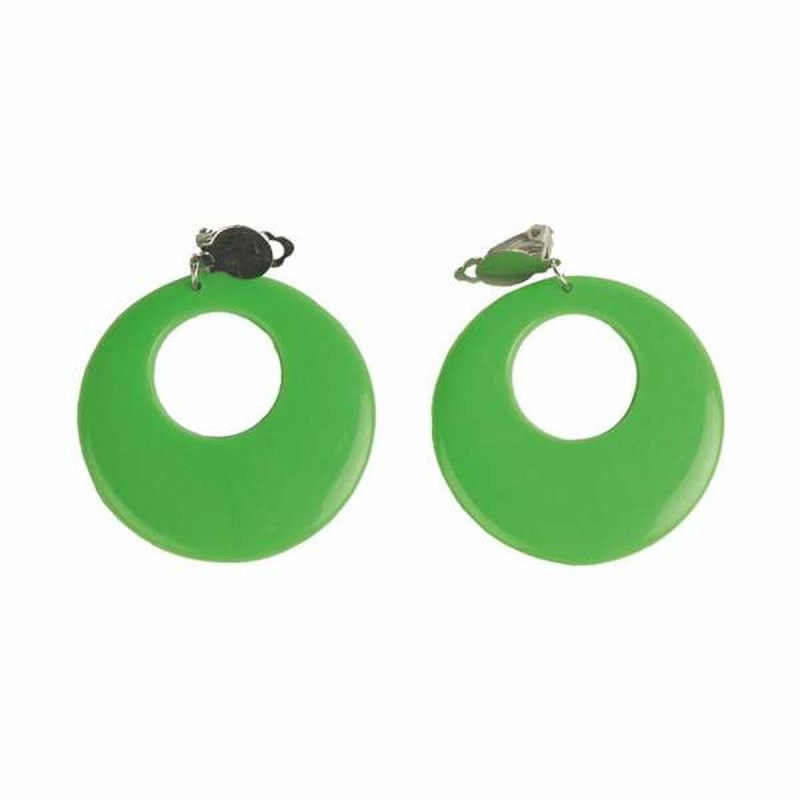 Accessoire de costumes My Other Me Boucles d´oreilles Vert