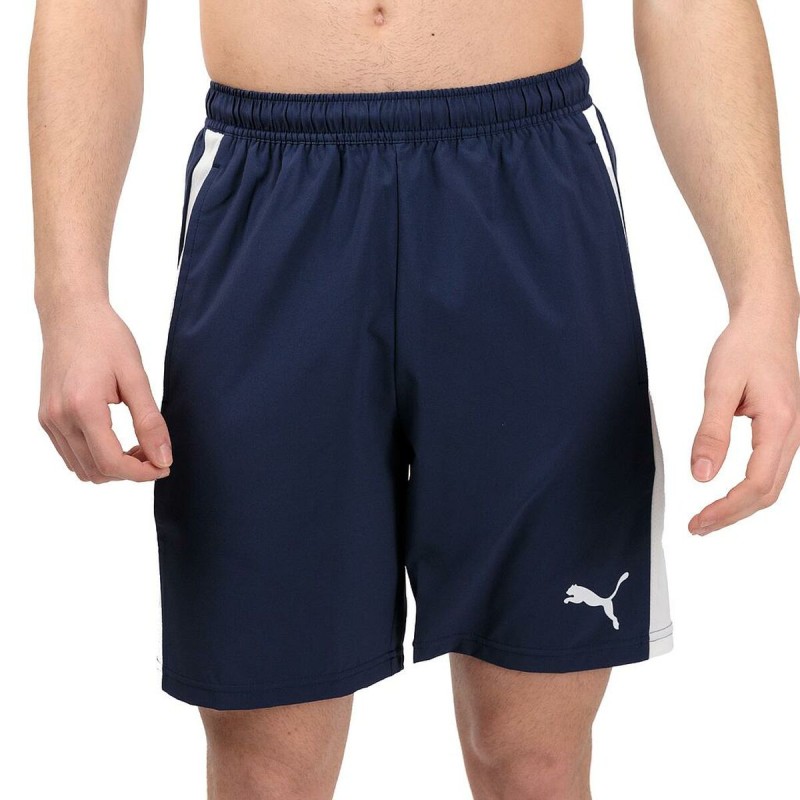 Short de Sport pour Homme TEAMLIGA 931835 Puma 06 Padel Blue marine