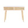 Console DKD Home Decor Blanc Bois de paulownia 100 x 30 x 78 cm