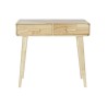 Console DKD Home Decor Naturel Bois d'hévéa Bois MDF 80 x 30 x 74 cm