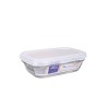 Boîte à repas rectangulaire avec couvercle Duralex Freshbox Transparent 400 ml