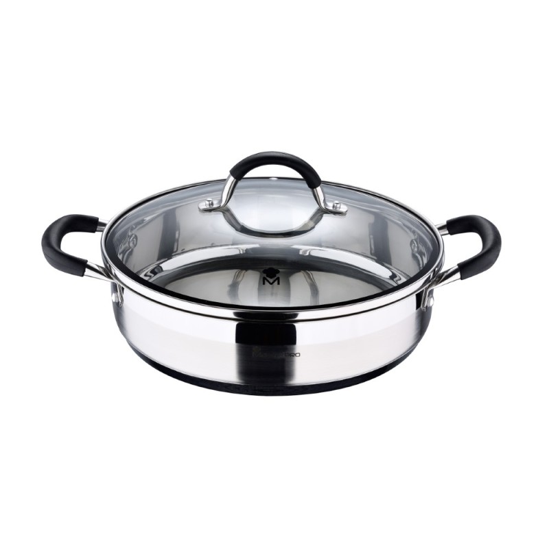 Casserole avec Couvercle Masterpro 3,8 L (28 x 7 cm)