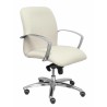 Chaise de Bureau Caudete P&C BBALI10 Blanc
