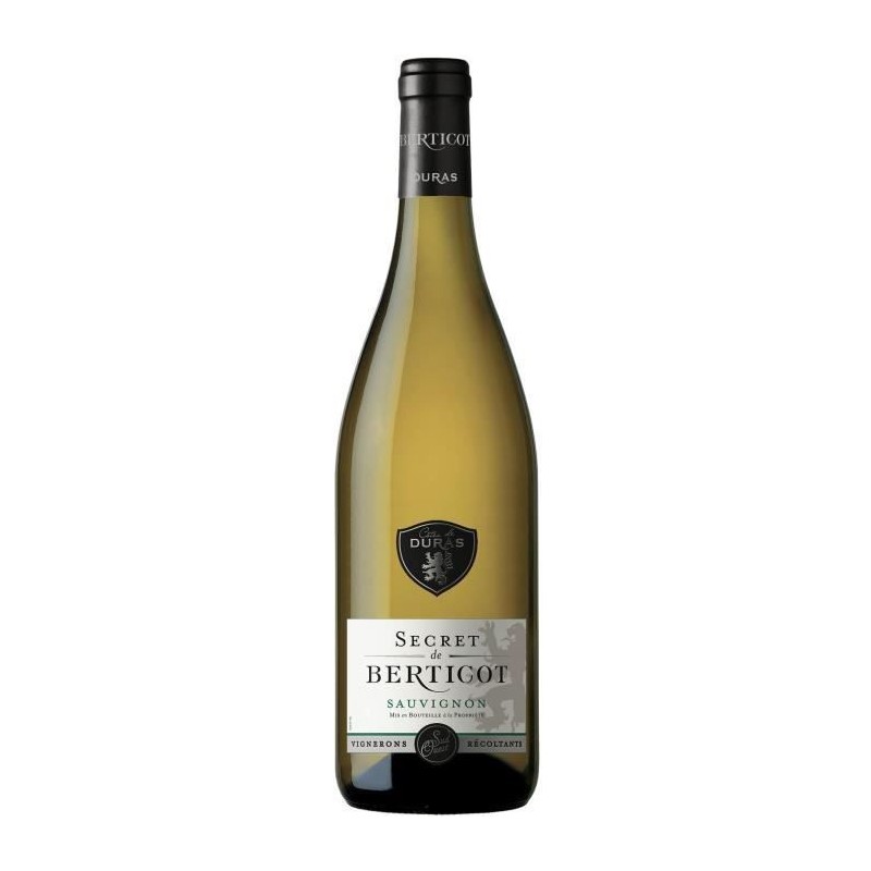 Secret de Berticot Sauvignon 2020 Côtes de Duras - Vin blanc du Sud-Ouest