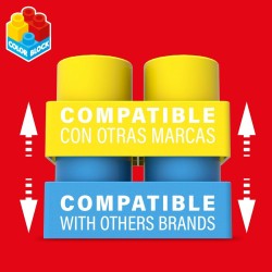 Set de construction Color Block Basic Sac 35 Pièces (6 Unités)