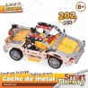 Set de construction Colorbaby Smart Theory Mecano Car Voiture 202 Pièces (6 Unités)