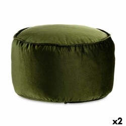 Pouf Velours Vert 60 x 39 x...