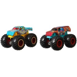 Monster Truck Hot Wheels Demolition Doubles 2 Unités 1:64