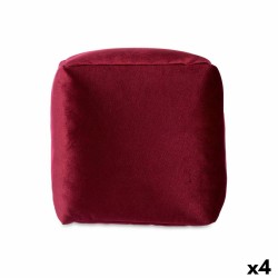 Pouf Velours Bordeaux 30 x...