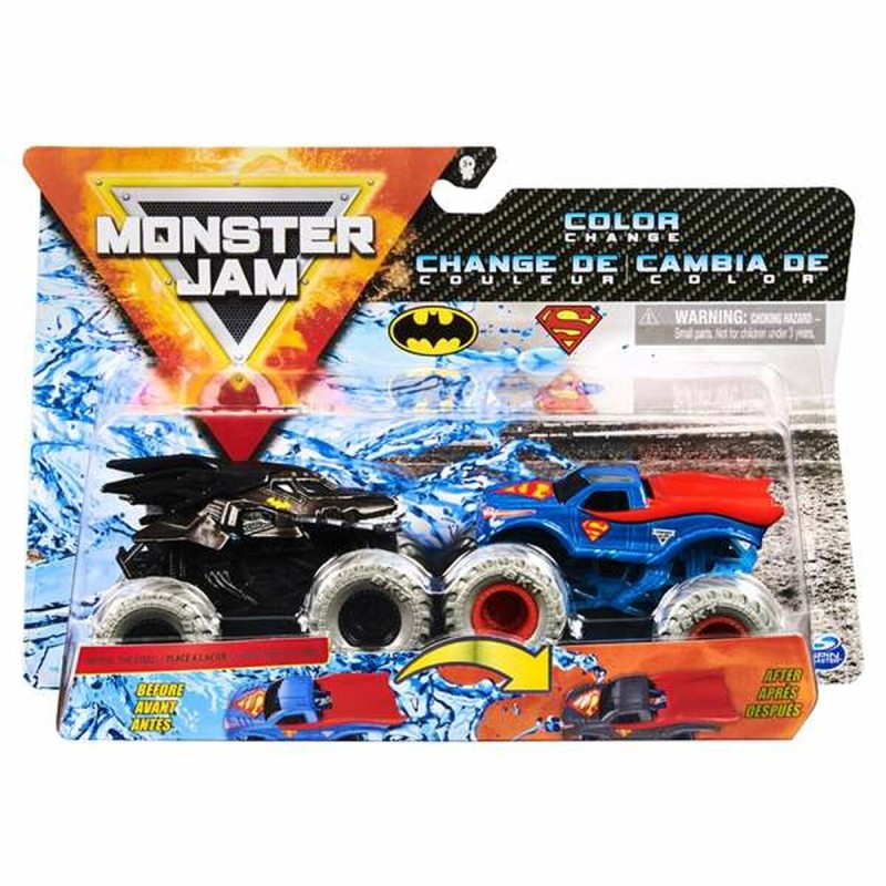 Lot de 2 Véhicules Monster Jam 6044943 Métal 1:64