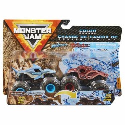 Lot de 2 Véhicules Monster Jam 6044943 Métal 1:64