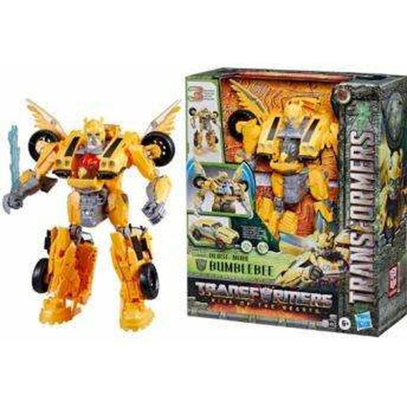 Super Robot Transformable Transformers Beast Mode Bumblebee Lumières Son Accessoires 28 cm