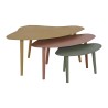 Jeu de 3 tables DKD Home Decor Fer 100 x 60 x 41 cm