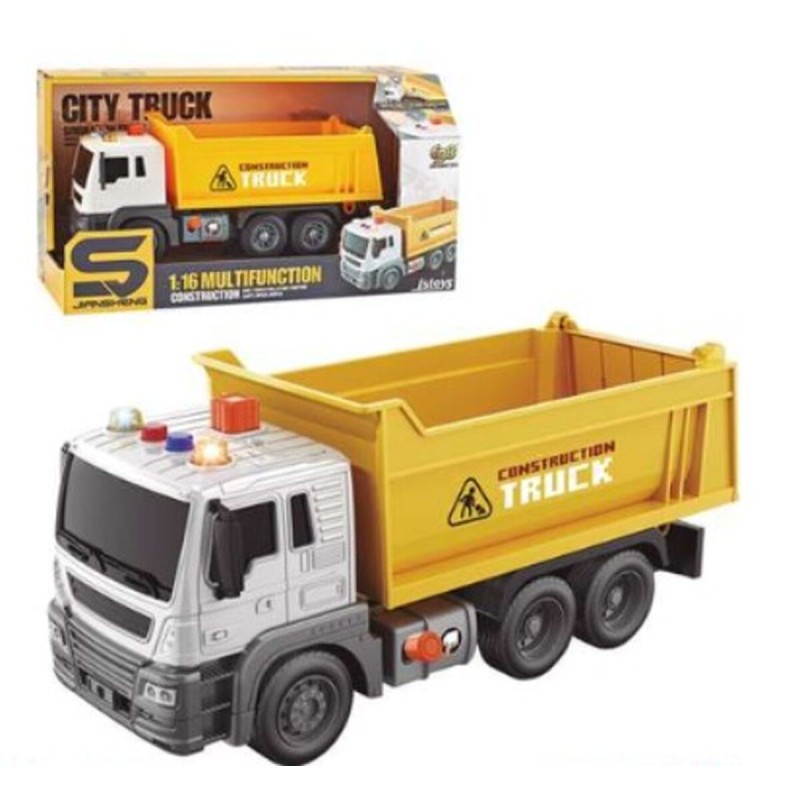 Camion Travaux Publics Son Lumières 1:16 11 x 10 x 24.50 cm