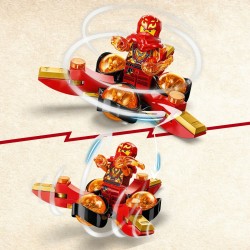 Playset Lego Ninjago Kai Dragon Power: Tornado Spinjitzu 71777 72 Pièces