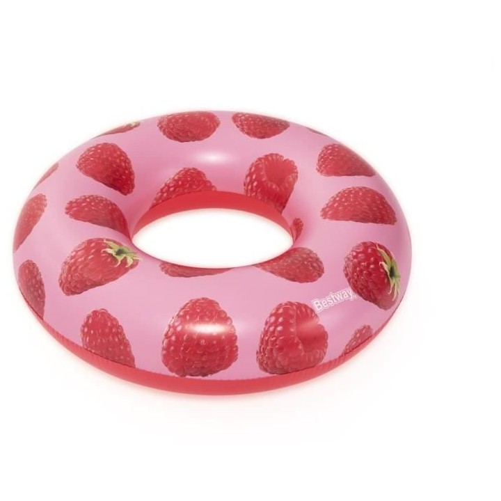 BESTWAY Bouée ronde 119 cm parfumée framboise Scentsational™ Raspb