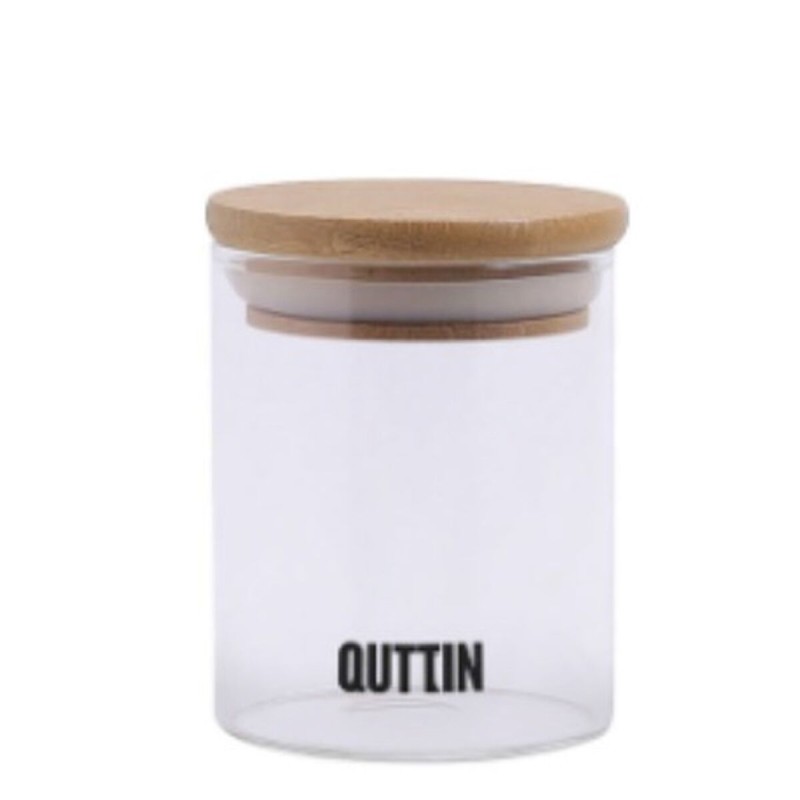 Bocal en Verre Transparent Quttin    6,5 x 9 cm 200 ml