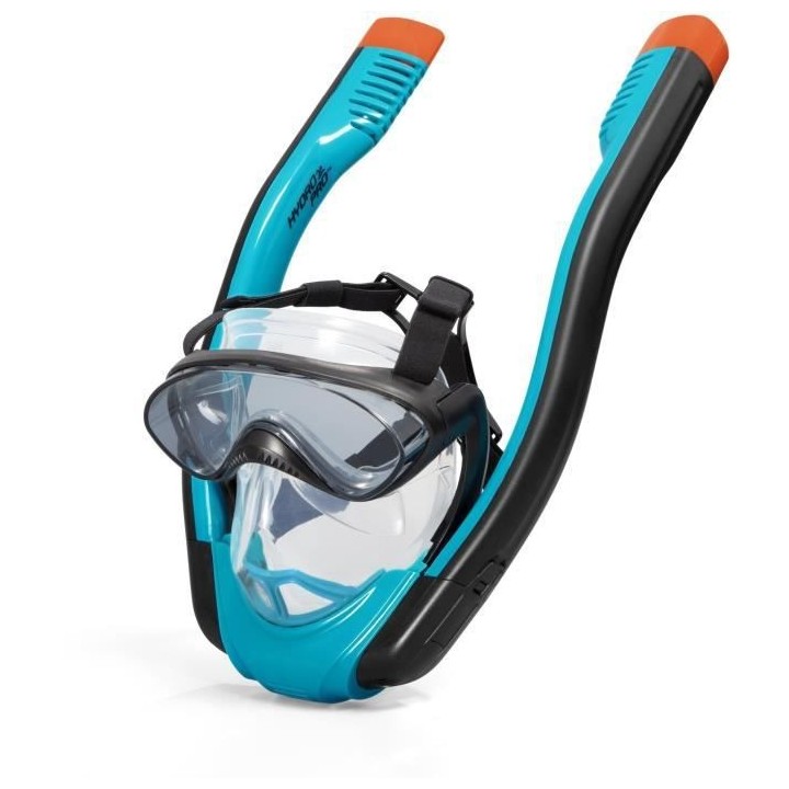 Masque de snorkeling intégral - BESTWAY - Flowtech - Taille S/M