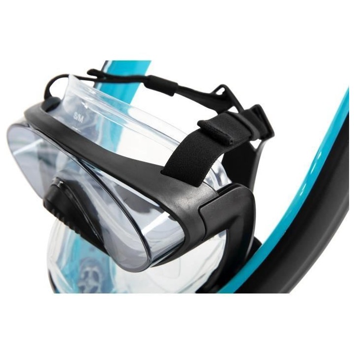 Masque de snorkeling intégral - BESTWAY - Flowtech - Taille S/M