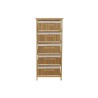 Caisson à Tiroirs DKD Home Decor Naturel Bambou Bois de paulownia 42 x 32 x 98 cm