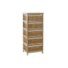 Caisson à Tiroirs DKD Home Decor Naturel Bambou Bois de paulownia 42 x 32 x 98 cm