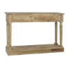 Meuble d'Appoint DKD Home Decor Métal Sapin Bois Recyclé Naturel 120 x 30 x 81 cm