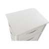 Caisson à Tiroirs DKD Home Decor Blanc Bambou Bois de paulownia 42 x 32 x 81 cm