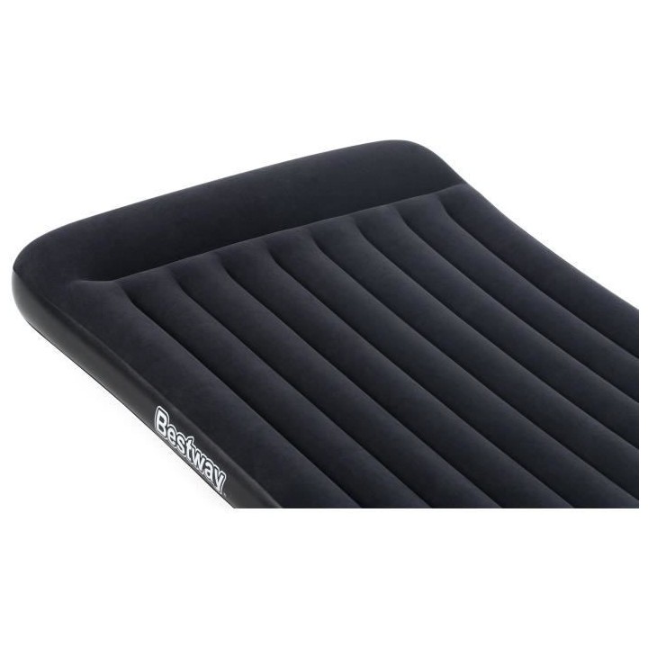 Lit gonflable - BESTWAY - Matelas 2 places - 203 x 152 x 30 cm - Pompe
