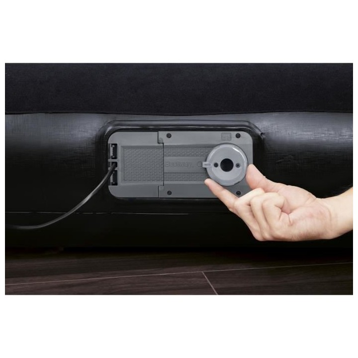 Lit gonflable - BESTWAY - Matelas 2 places - 203 x 152 x 30 cm - Pompe