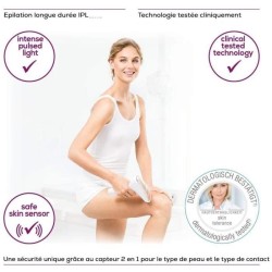 BEURER IPL Velvet Skin Pro Epilateur a la lumiere pulsée sans fil 300 000 impulsions