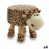 Tabouret Girafe 29 x 30 x 42 cm (4 Unités)