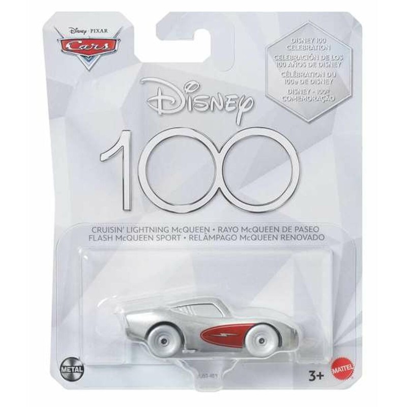 Petite voiture-jouet Cars Lightning Mcqueen Argenté