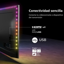 TV intelligente Philips 55OLED707/12 Wi-fi 4K Ultra HD OLED AMD FreeSync