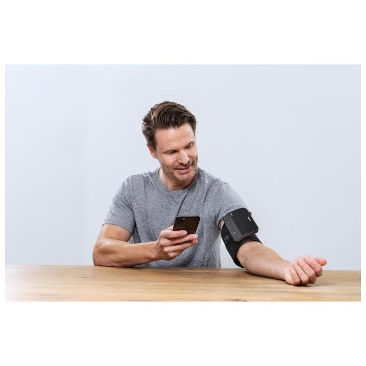 BEURER BM 81 EasyLock - Tensiometre au bras tubulaire connecté - Blue