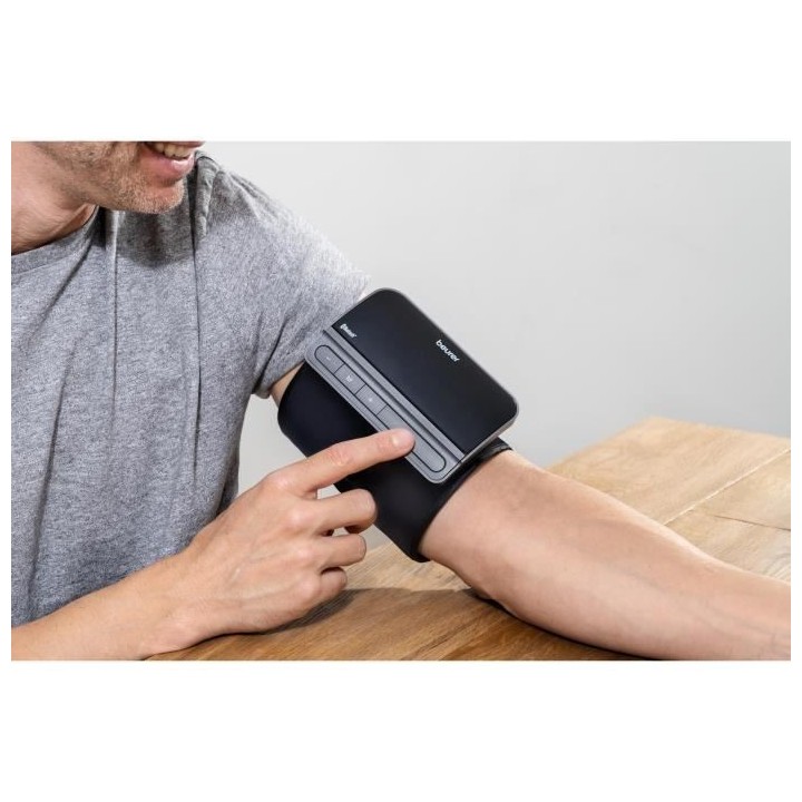 BEURER BM 81 EasyLock - Tensiometre au bras tubulaire connecté - Blue