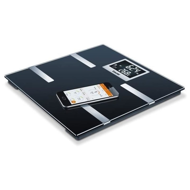 Pese-personne Impédancemetre connecté Bluetooth BEURER BF 700 BT- Ca