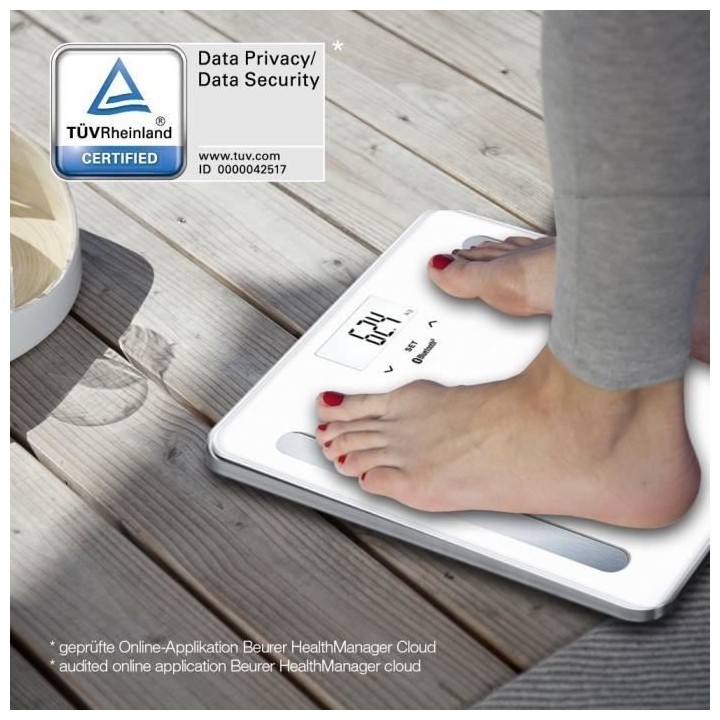Beurer BF 600 PURE Impédancemetre connecté - Blanc