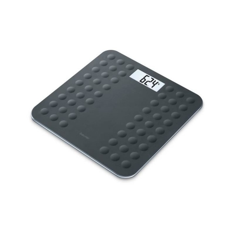 BEURER GS300 Pese-personne et impédancemetre avec surface en silicone antiglisse - Noir