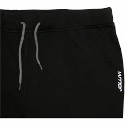 Pantalon de sport long Joluvi Fit Campus Noir