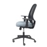 Chaise de Bureau Cilanco P&C 0B10CRP Avec accoudoirs Gris