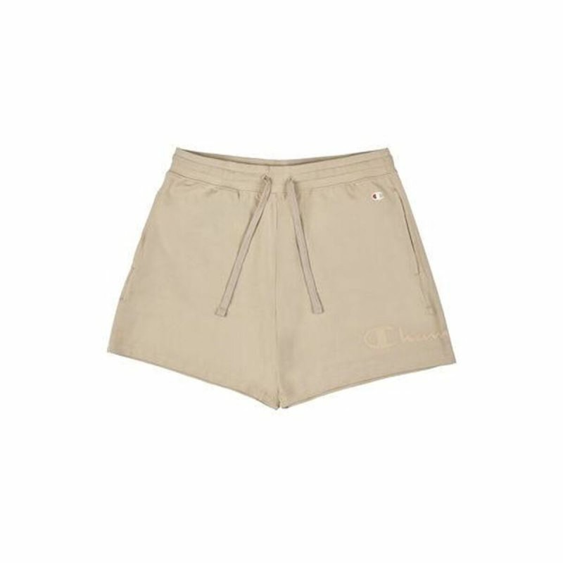 Short de Sport Champion Shorts Beige Marron