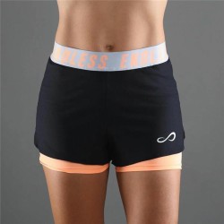 Short de Sport Endless Tech Iconic Orange Noir